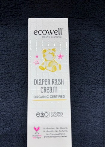 Ecowell Organik Bebek Pişik Kremi - Görsel 2