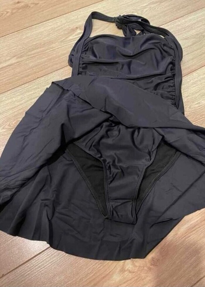 etekli mayo/elbiseli mayo - Görsel 3