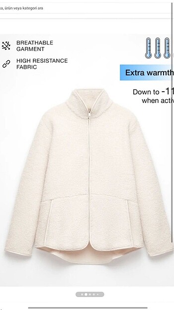 oysho pelus ceket - Görsel 2