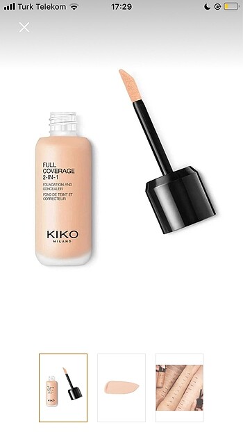 Kiko Kiko 2n1 fondöten&kapatıcı