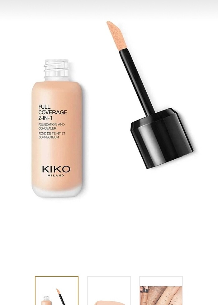 Kiko 2n1 fondöten&kapatıcı - Görsel 2