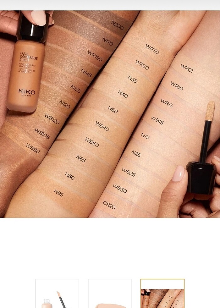 Kiko 2n1 fondöten&kapatıcı - Görsel 3