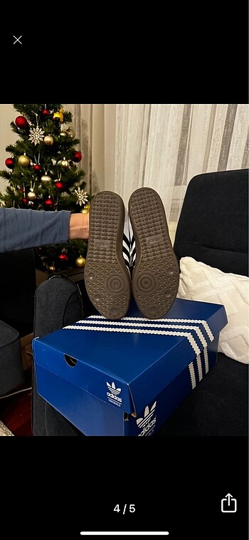 36 Beden beyaz Renk Adidas Samba spor ayakkabı
