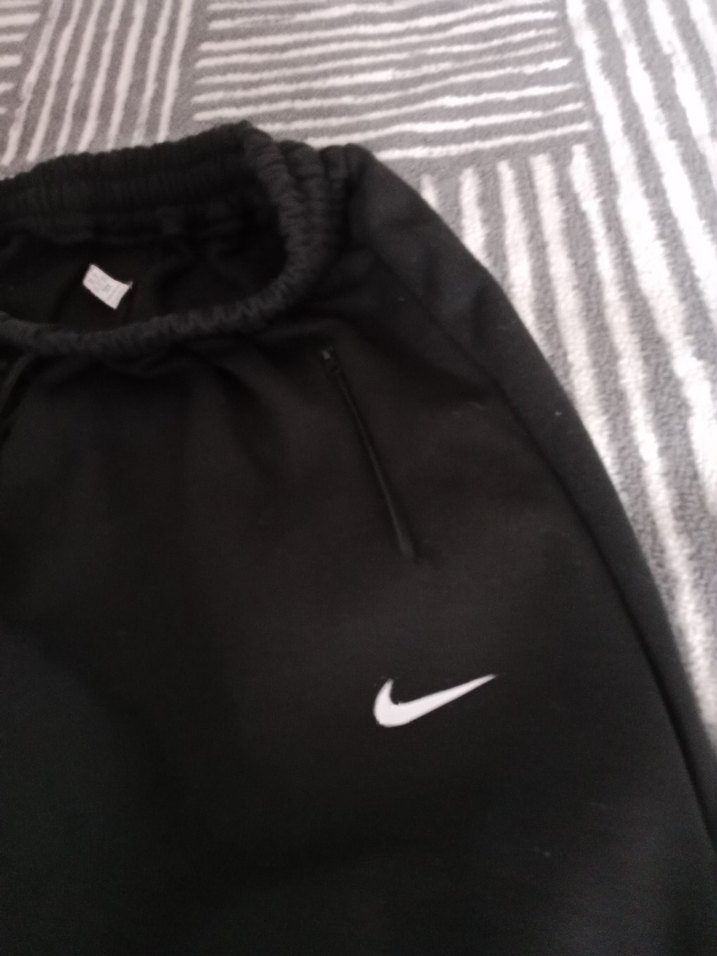 Nike Siyah Rahat Kesim Erkek Eşofman Altı - Görsel 4
