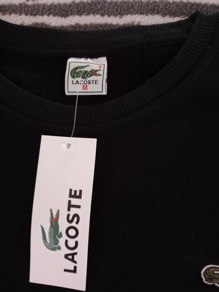 Lacoste Siyah Erkek Sweatshirt - Görsel 2