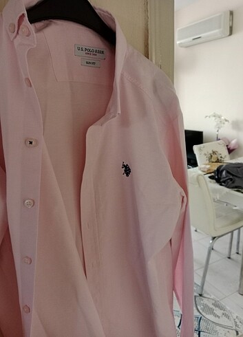 toz pembe gömlek - Görsel 5