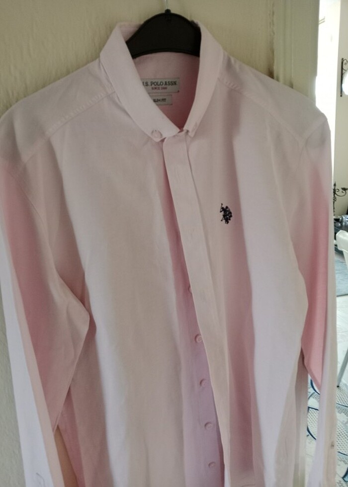 toz pembe gömlek - Görsel 4