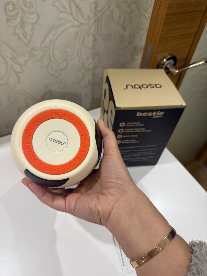 Asobu Bestie Vakumlu mama termosu  - 600 ml - Görsel 4