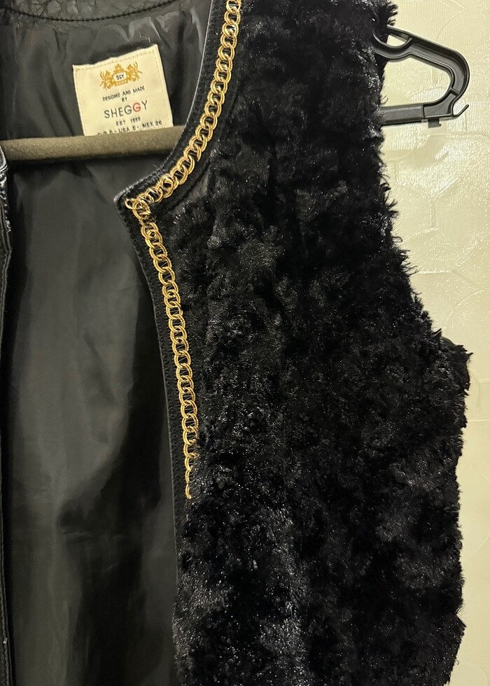 Peluş yelek - Görsel 4