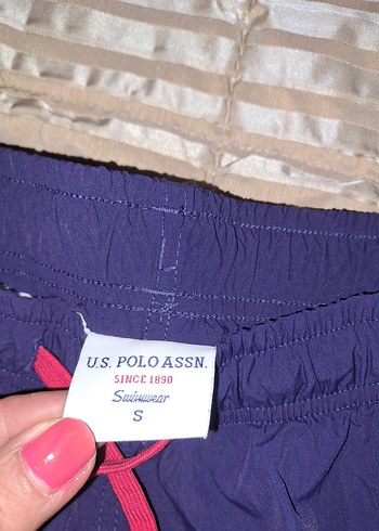 US POLO ASSN Erkek Lacivert  DENIZ Şortu - Görsel 12