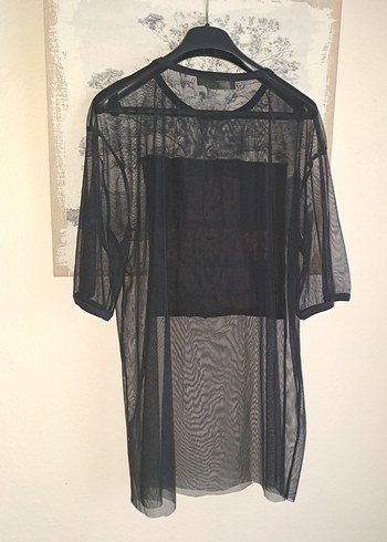 BSL FASHION BSL TÜL BLUZ BOL KALIP M/