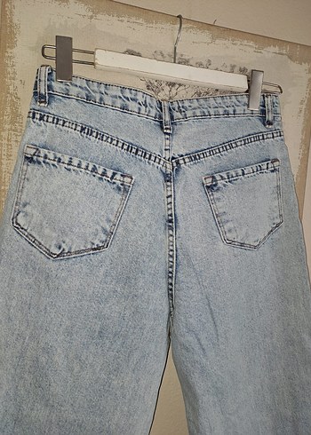 29 Beden AMBAR ESKITME DETAYLI Jean Pantolon 28/29 UYUM