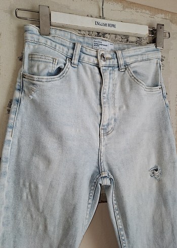 36 Beden BERSHKA SUPER SKINNY 34/36 UYUM