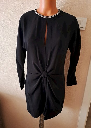 MANGO SIYAH MINI TULUM ETIKETLI 38 BEDEN - Görsel 6