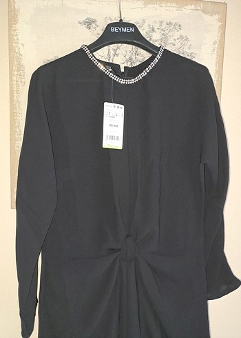 MANGO SIYAH MINI TULUM ETIKETLI 38 BEDEN - Görsel 16