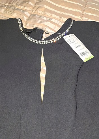 MANGO SIYAH MINI TULUM ETIKETLI 38 BEDEN - Görsel 9