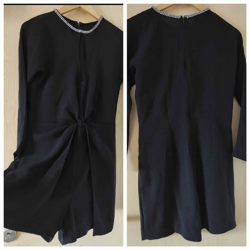 MANGO SIYAH MINI TULUM ETIKETLI 38 BEDEN - Görsel 3