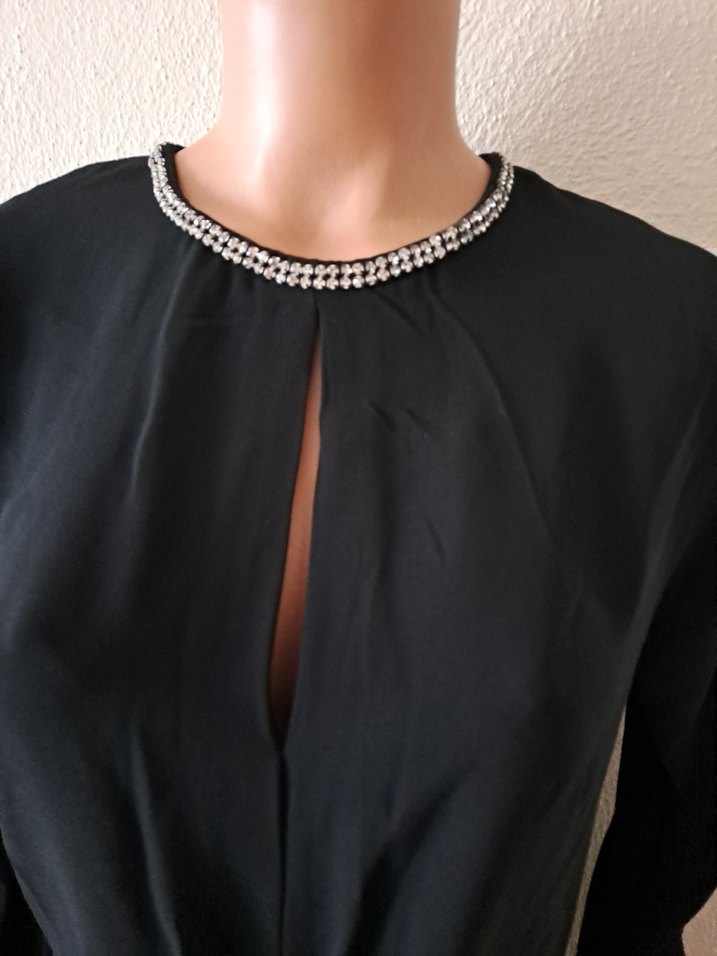 MANGO SIYAH MINI TULUM ETIKETLI 38 BEDEN - Görsel 4