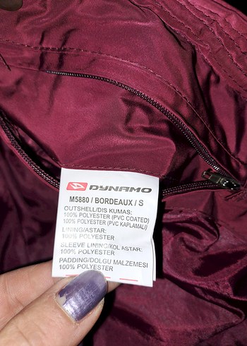 DYNAMO BORDO SAHANE PARKA SMALL - Görsel 10