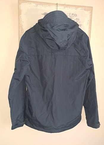 PULL&BEAR LACIVERT Yağmurluk XS - Görsel 7