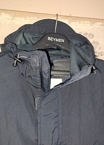 PULL&BEAR LACIVERT Yağmurluk XS - Görsel 6