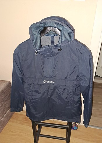 PULL&BEAR LACIVERT Yağmurluk XS - Görsel 14