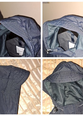 PULL&BEAR LACIVERT Yağmurluk XS - Görsel 20