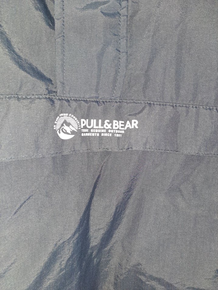 PULL&BEAR LACIVERT Yağmurluk XS - Görsel 5