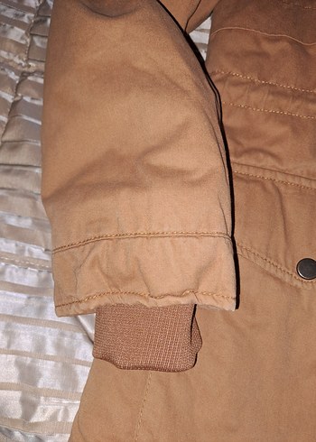 LCW HARDAL SARISI PARKA KAPSONLU L/40 - Görsel 14