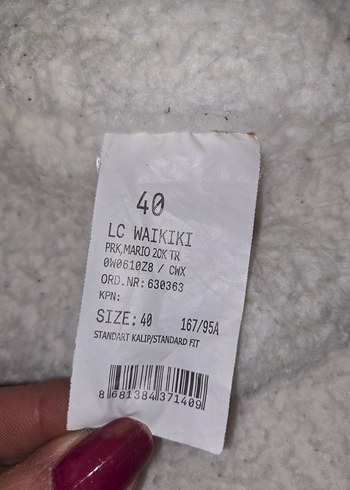 LCW HARDAL SARISI PARKA KAPSONLU L/40 - Görsel 11