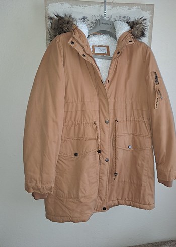 LCW HARDAL SARISI PARKA KAPSONLU L/40 - Görsel 3