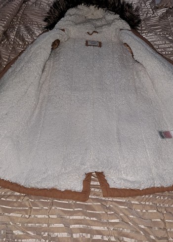 LCW HARDAL SARISI PARKA KAPSONLU L/40 - Görsel 7