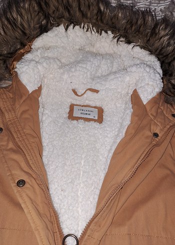 LCW HARDAL SARISI PARKA KAPSONLU L/40 - Görsel 9