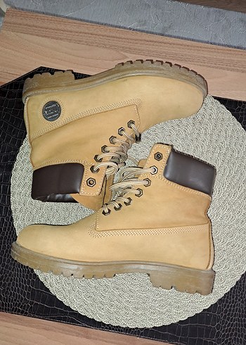 DOCKERS SARI NUBUK ERKEK BOT 39 - Görsel 13