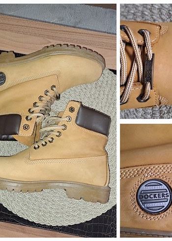 DOCKERS SARI NUBUK ERKEK BOT 39 - Görsel 12