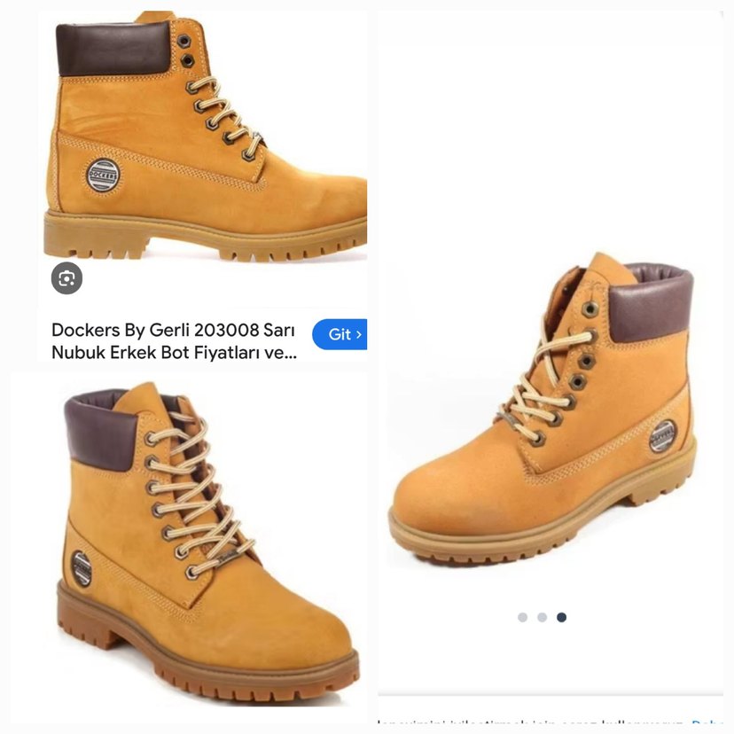 DOCKERS SARI NUBUK ERKEK BOT 39 - Görsel 3