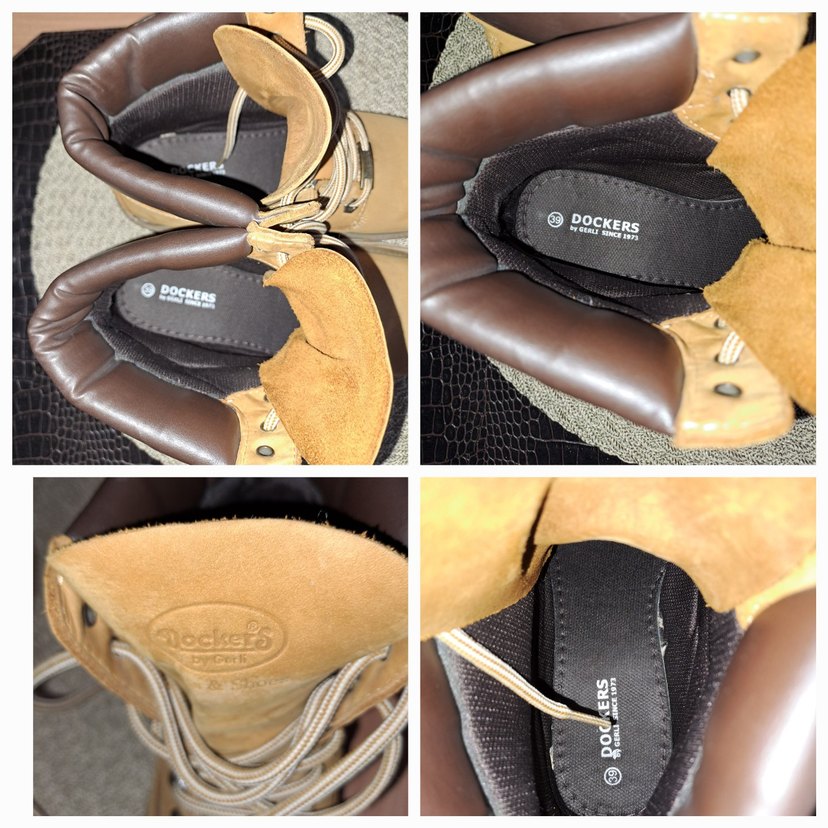 DOCKERS SARI NUBUK ERKEK BOT 39 - Görsel 5