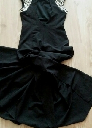 ROBELLE siyah nefis gece elbisesi 40-42 bedene