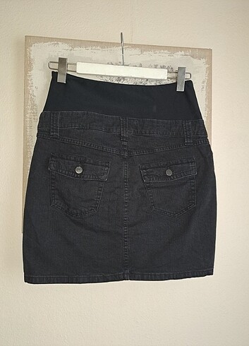 m Beden H&M MAMA HAMILE DENIM ETEK MEDIUM