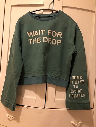 Yazılı sweatshirt