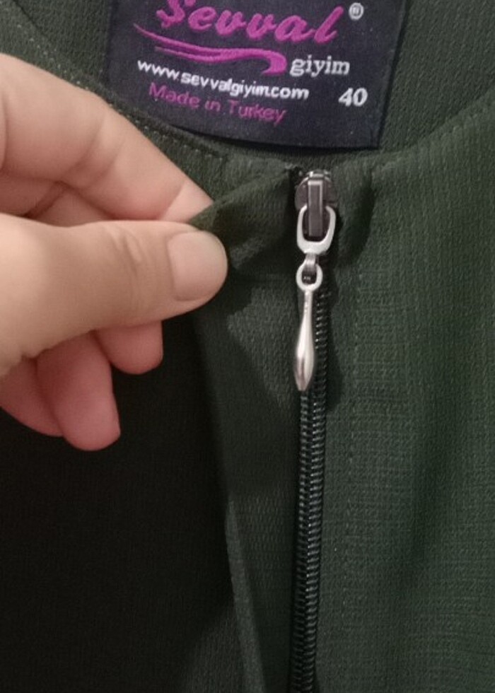 Kolu gupurlu ferace 40beden  - Görsel 5