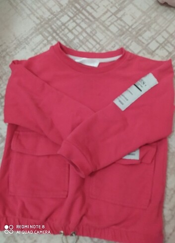 Pembe sweetshirt 