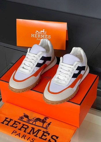 41 Beden beyaz Renk hermes sneaker