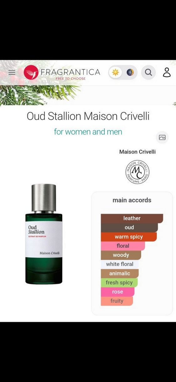 Maison Crivelli Oud Stallion - Görsel 5