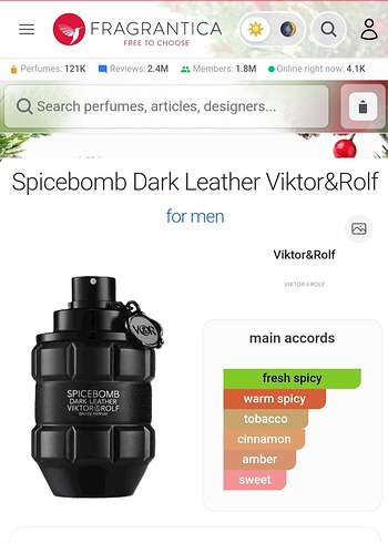 Viktor&Rolf Spicebomb Dark Leather - Görsel 2