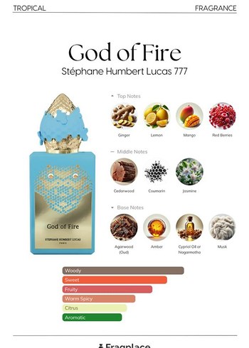 God of Fire Parfüm - Görsel 2