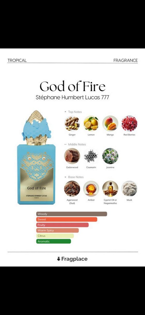 God of Fire Parfüm - Görsel 2