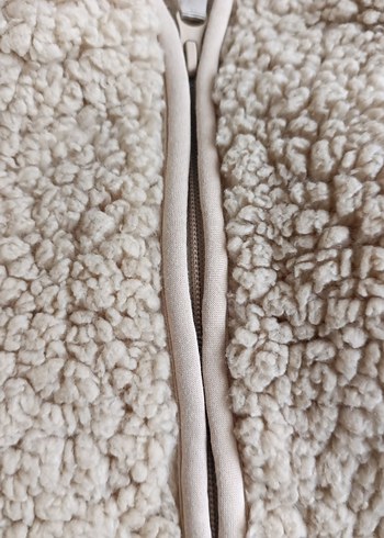 Bej Peluş Bebek Tulum - Görsel 4