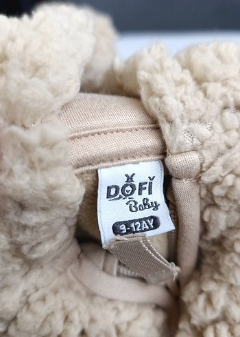 Bej Peluş Bebek Tulum - Görsel 3