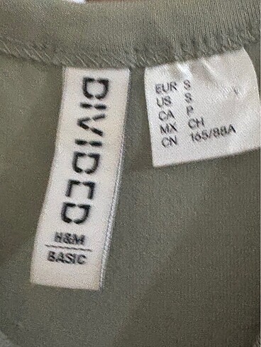 H&M HM mini elbise yeşil